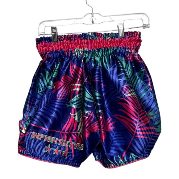 Men's Athletic Shorts - Blue and Pink - Picture 4 of 9